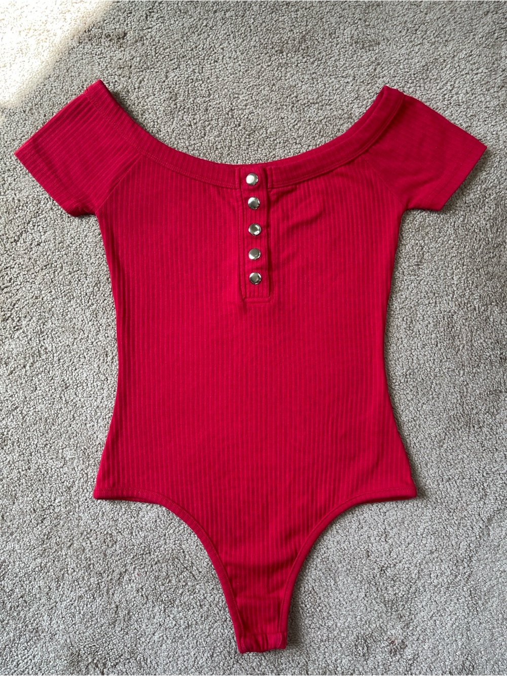 Ribbed Bodysuit